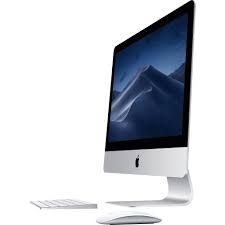 Apple iMac MRT42 - 8th Gen Ci5 3.0 GHz (6-Cores) 08 GB RAM 1TB Fusion Drive 21.5" Retina 4K Display 4-GB Radeon Pro 560X GDDR5 Apple Magic Mouse & Keyboard Included FaceTime HD Camera (Silver - 2019)