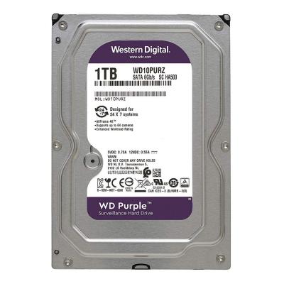 WD Purple 1TB Surveillance Hard Disk Drive - Intellipower SATA 6 Gb/s 64MB Cache 3.5 Inch - WD10PURZ