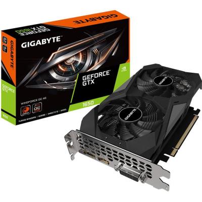 Gigabyte GeForce GTX 1650 D6 WINDFORCE OC Graphics Card GV-N1656WF2OC-4GD